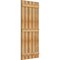Ekena Millwork Spaced Board-n-Batten Shutters, Rough Sawn Western Red Cedar, 28 7/8W x 65H, PR RBS06S29X065RWR - alternate 4